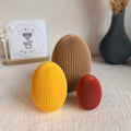 Ostereier gerippt 3er Set