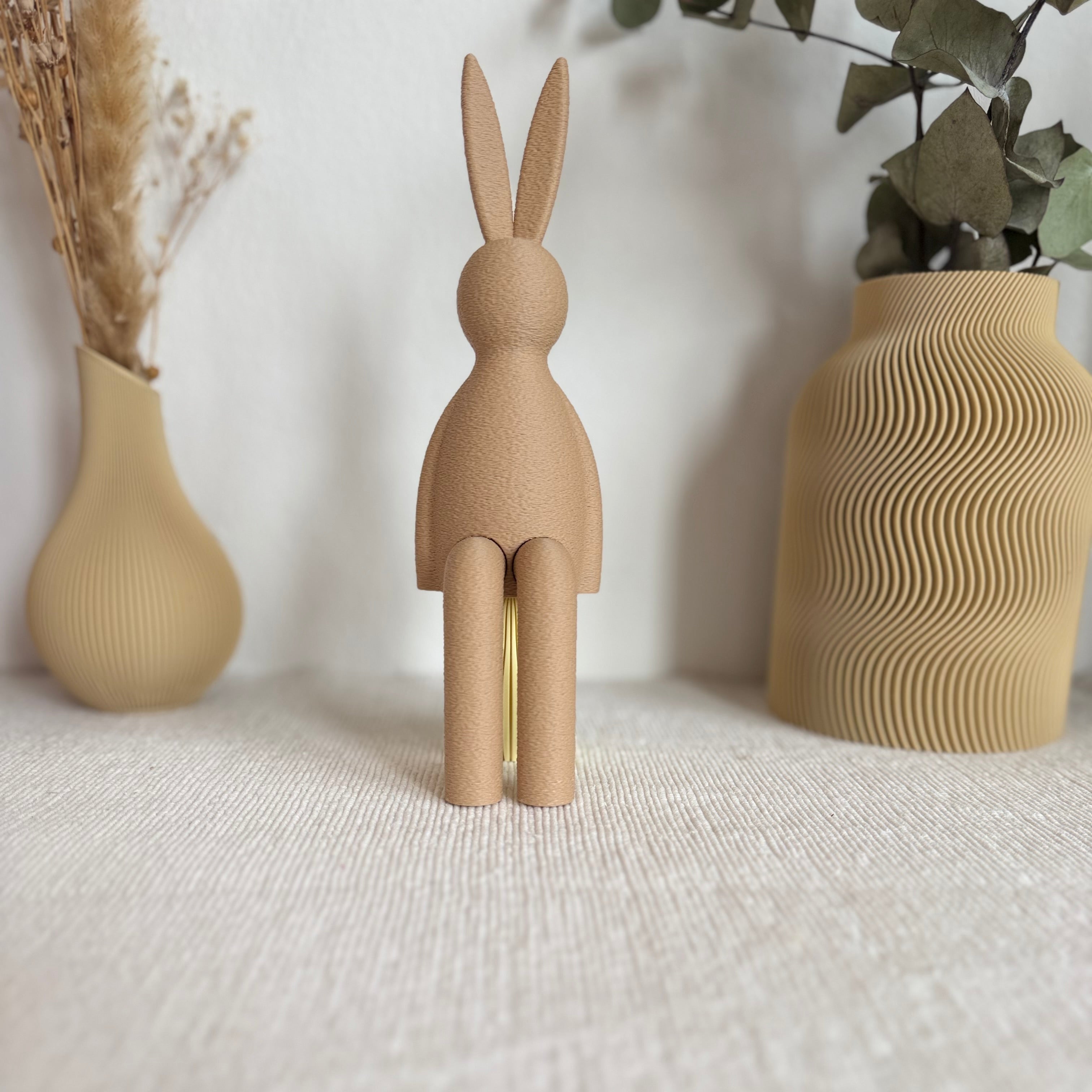 Sitzender Hase