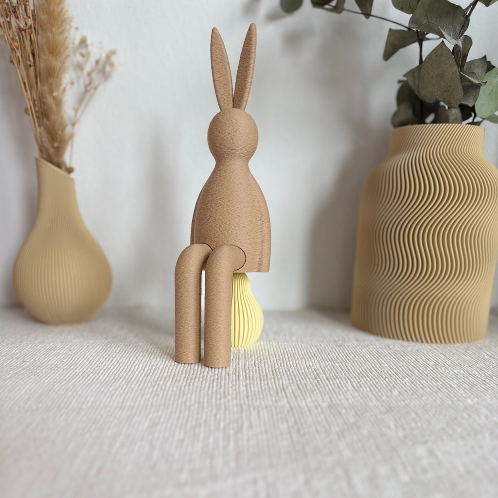 Sitzender Hase