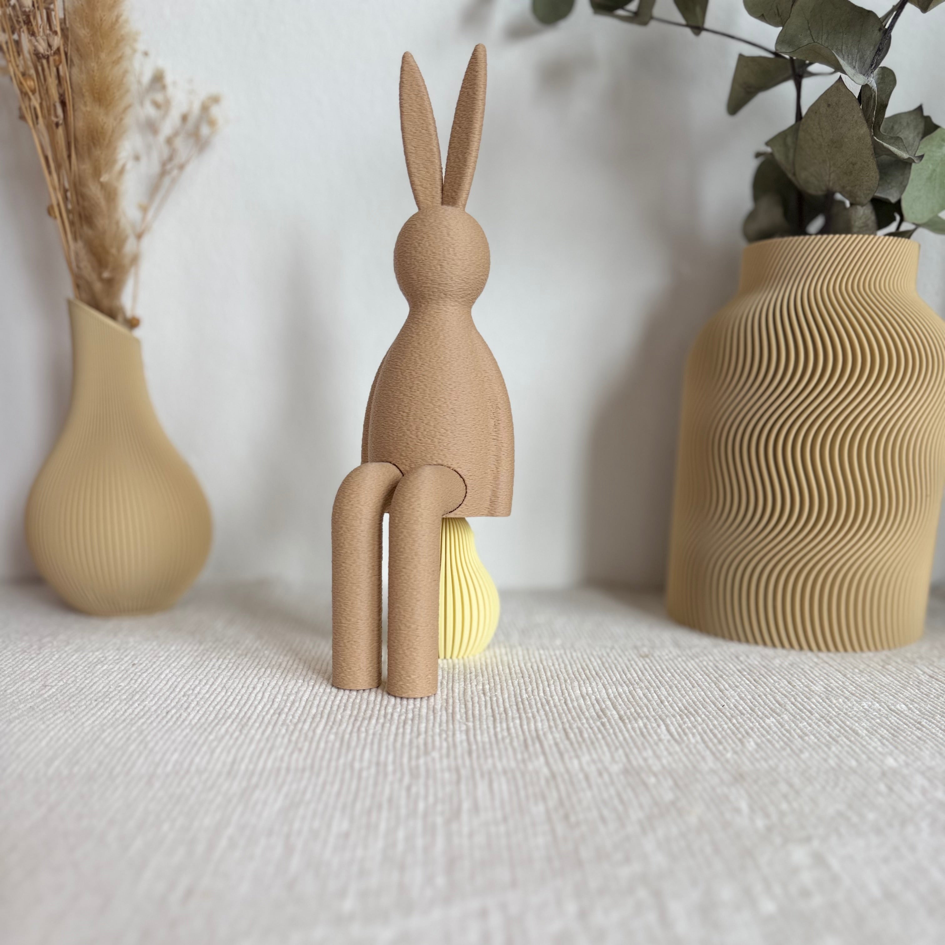 Sitzender Hase